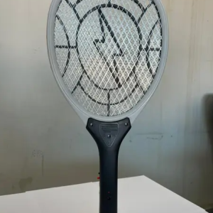 Mosquito Racket Bat with Built-in Charging Plug, Rechargeable Battery Electric Insect Killer Indoor (Bat)